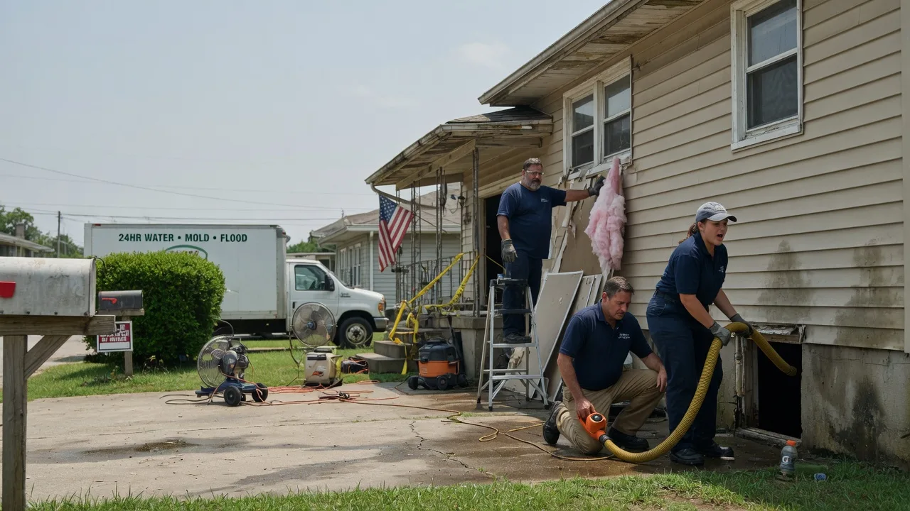 Water Damage Repair in Dover, NC near me